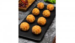 金沙虾球Shrimp balls with golden sands